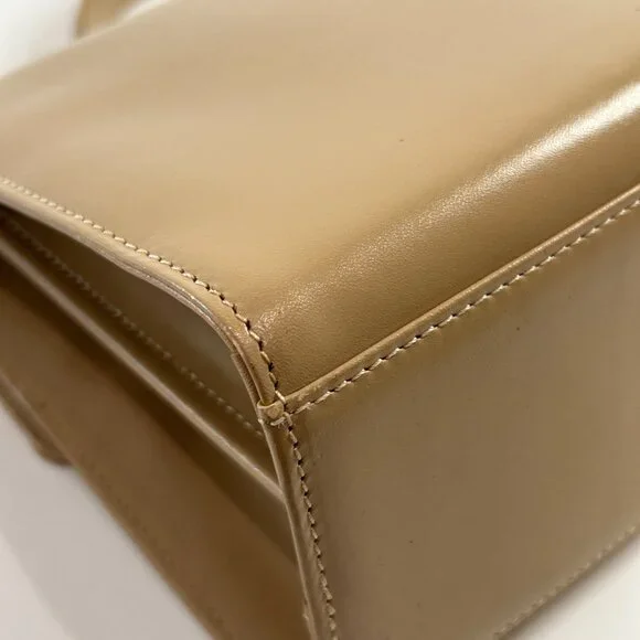 【6MK】Givenchy Beige Leather Handbag sku#85257 (gently used) - Picture 6 of 16